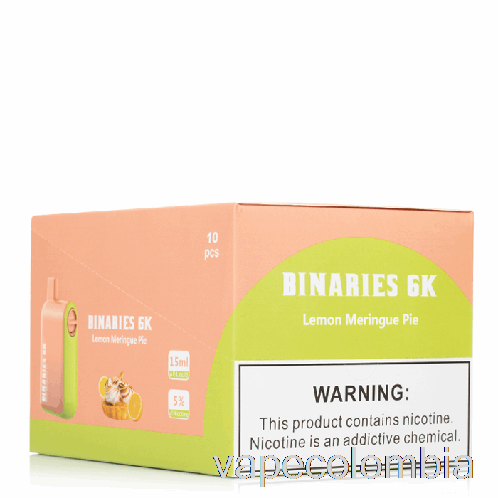 Vape Recargable [paquete De 10] Horizonte Binarios 6k 6000 Desechable